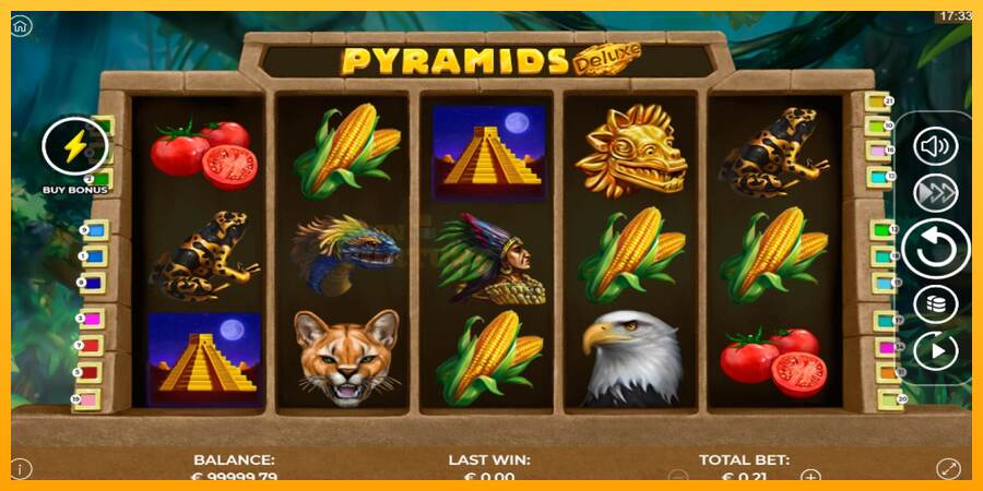 Pyramids Deluxe mesin permainan untuk uang, gambar 2