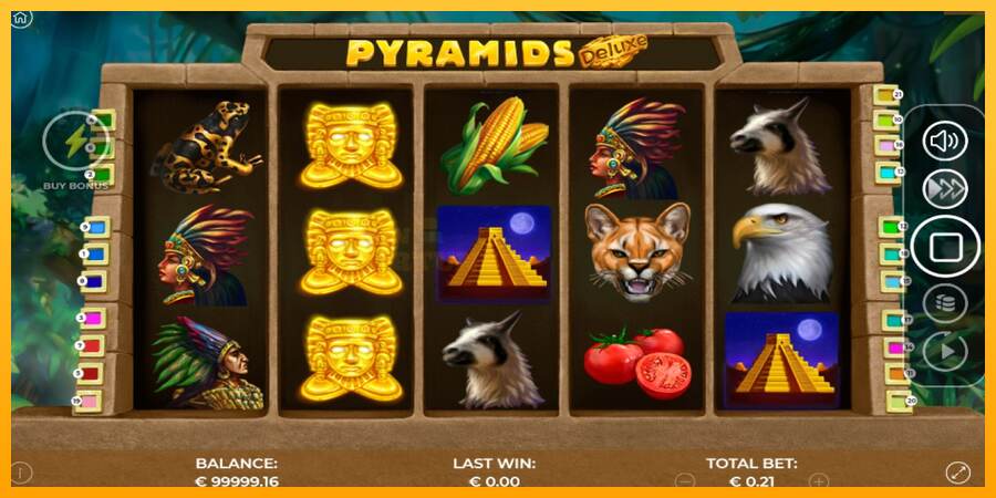 Pyramids Deluxe mesin permainan untuk uang, gambar 3