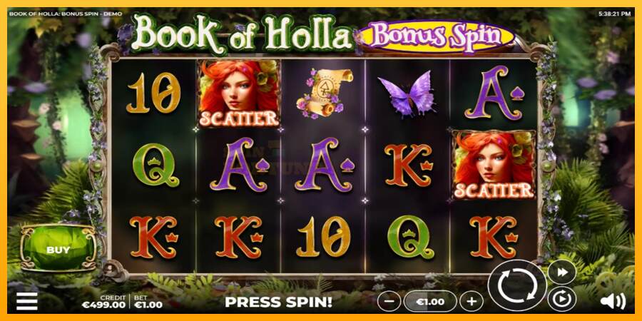 Book of Holla: Bonus Spin mesin permainan untuk uang, gambar 2