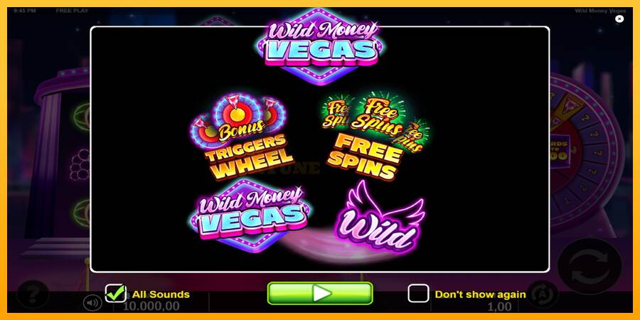 Wild Money Vegas mesin permainan untuk uang, gambar 1