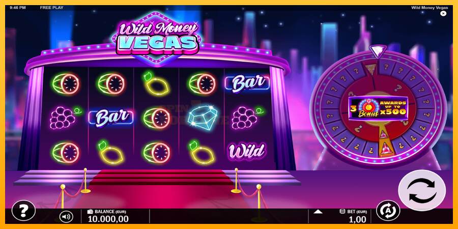 Wild Money Vegas mesin permainan untuk uang, gambar 2