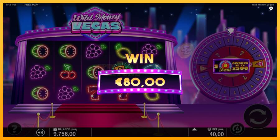 Wild Money Vegas mesin permainan untuk uang, gambar 4