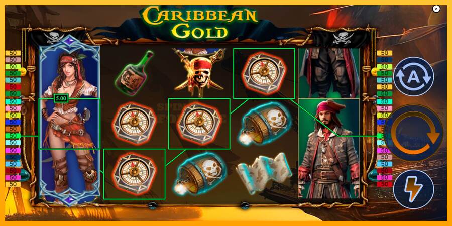 Caribbean Gold. mesin permainan untuk uang, gambar 3