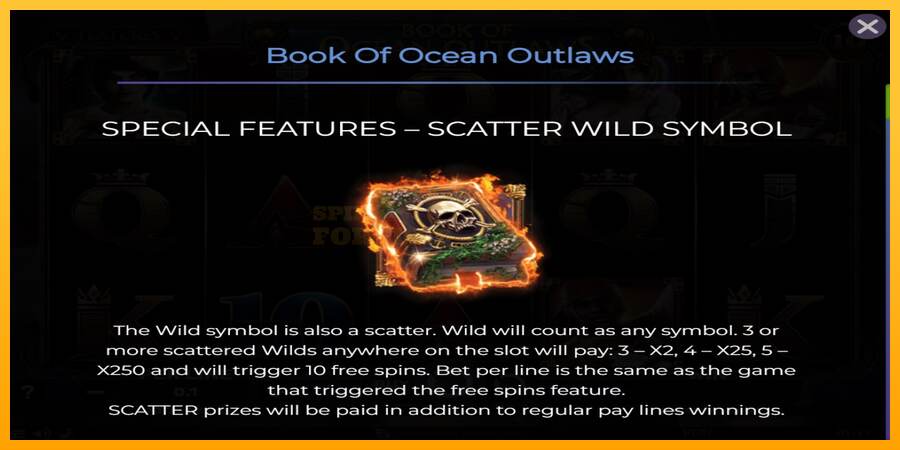 Book of Ocean Outlaws mesin permainan untuk uang, gambar 4