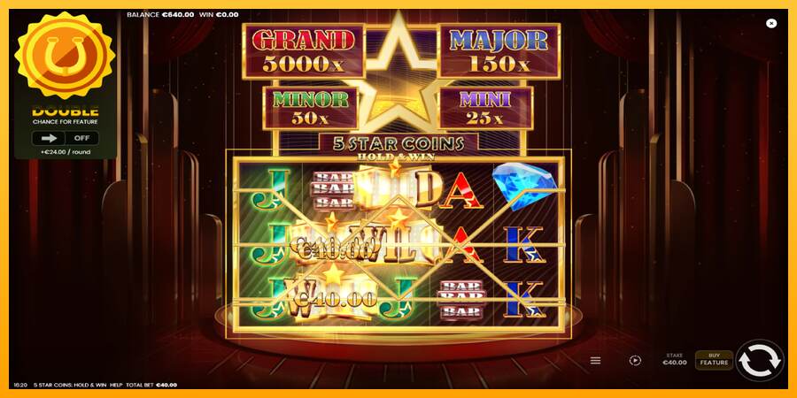 5 Star Coins: Hold & Win mesin permainan untuk uang, gambar 3