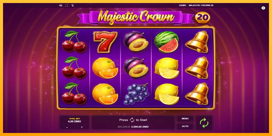 Majestic Crown 20 mesin permainan untuk uang, gambar 1