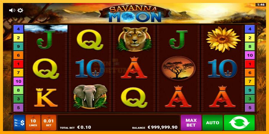 Savanna Moon mesin permainan untuk uang, gambar 2