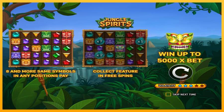 Jungle Spirits mesin permainan untuk uang, gambar 1