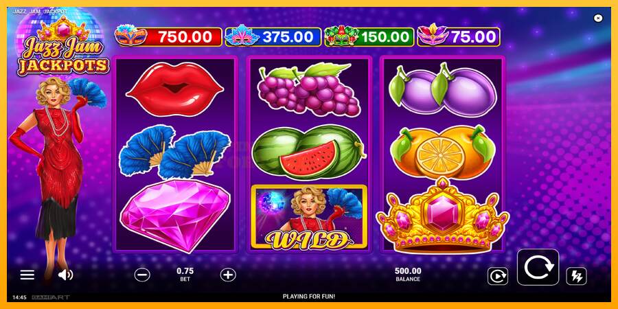 Jazz Jam Jackpots mesin permainan untuk uang, gambar 2