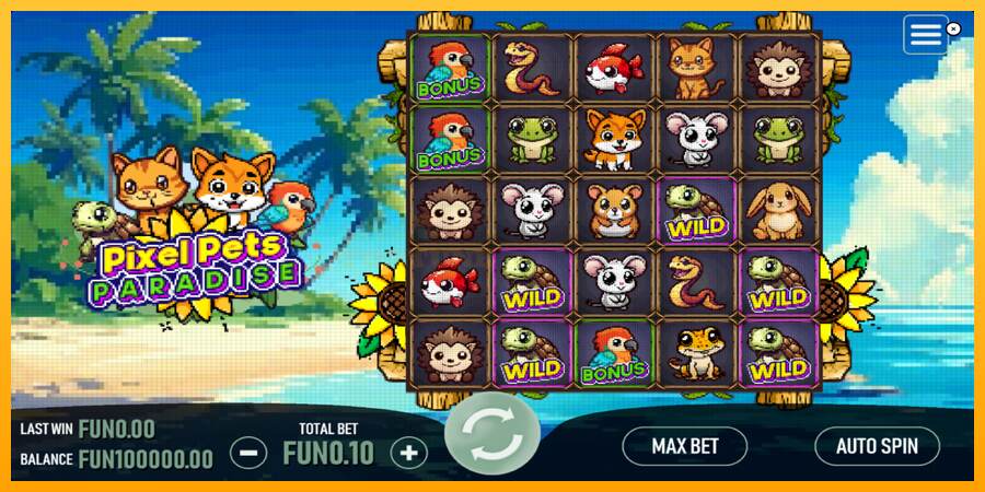 Pixel Pets Paradise mesin permainan untuk uang, gambar 1