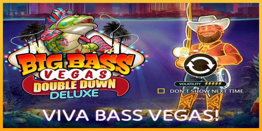 Big Bass Vegas Double Down Deluxe mesin permainan untuk uang, gambar 1