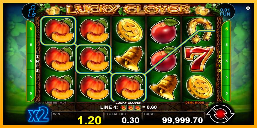 Lucky Clover mesin permainan untuk uang, gambar 2