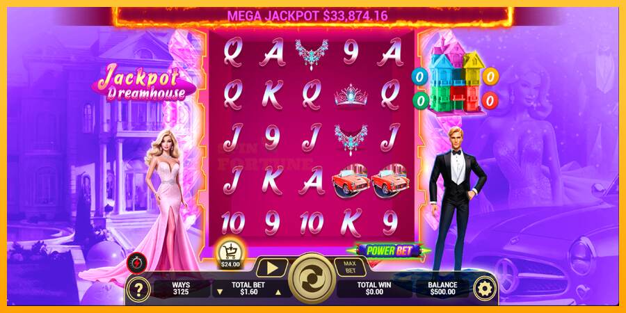 Jackpot Dreamhouse mesin permainan untuk uang, gambar 2