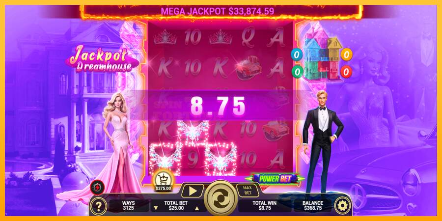 Jackpot Dreamhouse mesin permainan untuk uang, gambar 4