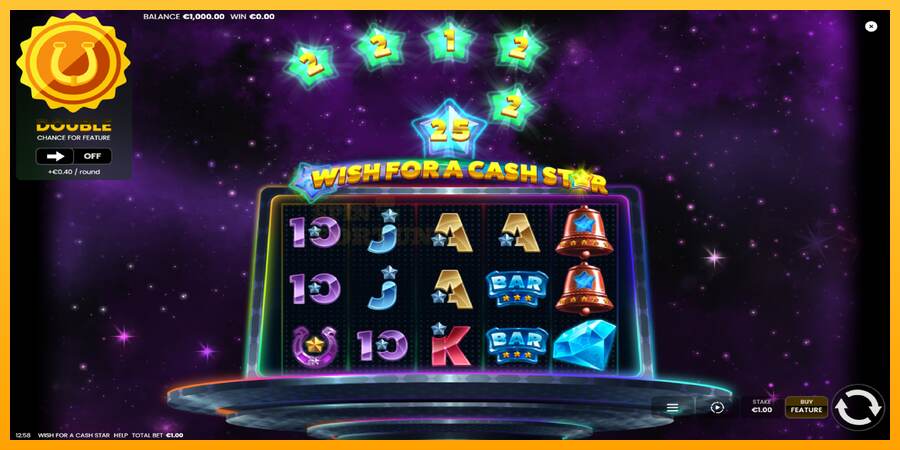 Wish for a Cash Star mesin permainan untuk uang, gambar 2