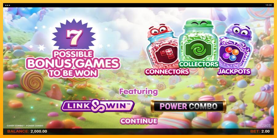 Candy Combo Power Combo mesin permainan untuk uang, gambar 1