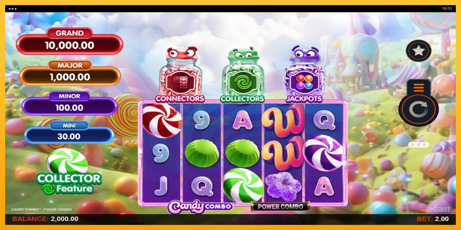 Candy Combo Power Combo mesin permainan untuk uang, gambar 2