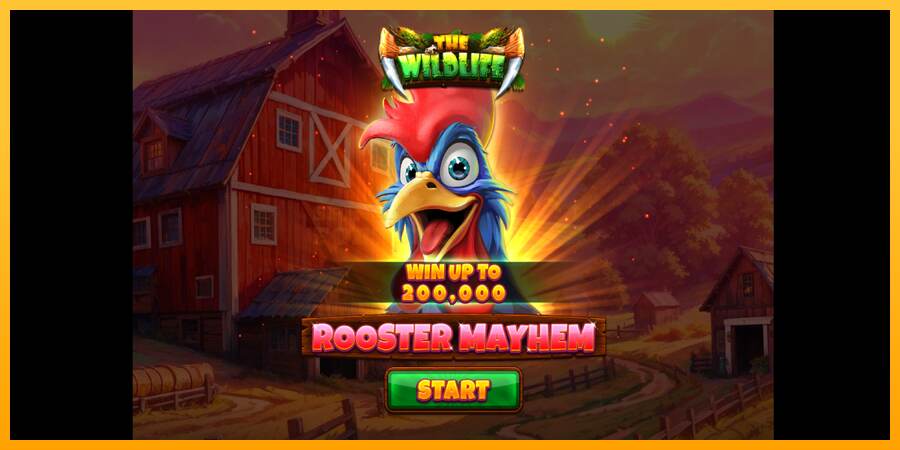 Rooster Mayhem mesin permainan untuk uang, gambar 1