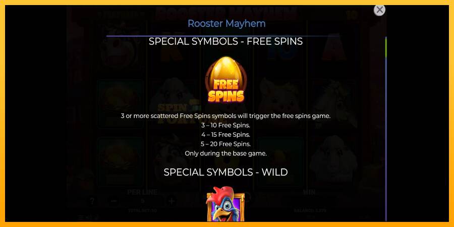 Rooster Mayhem mesin permainan untuk uang, gambar 5