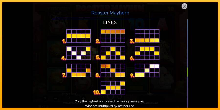 Rooster Mayhem mesin permainan untuk uang, gambar 7