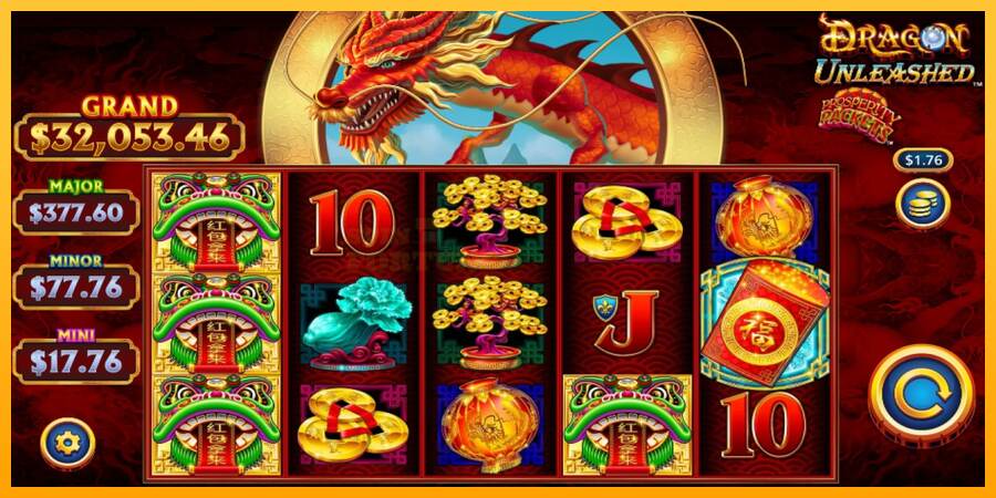 Dragon Unleashed - Prosperity Packets mesin permainan untuk uang, gambar 1