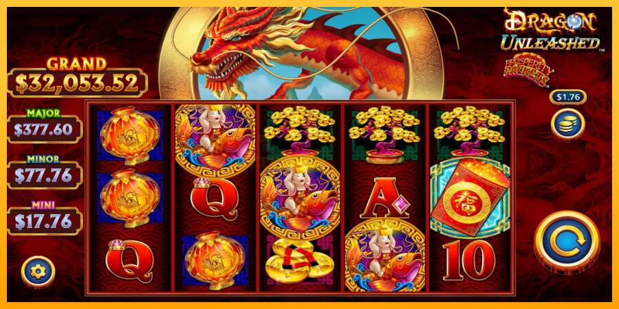 Dragon Unleashed - Prosperity Packets mesin permainan untuk uang, gambar 2