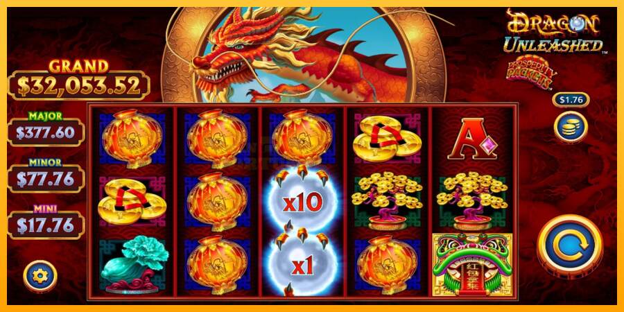 Dragon Unleashed - Prosperity Packets mesin permainan untuk uang, gambar 3