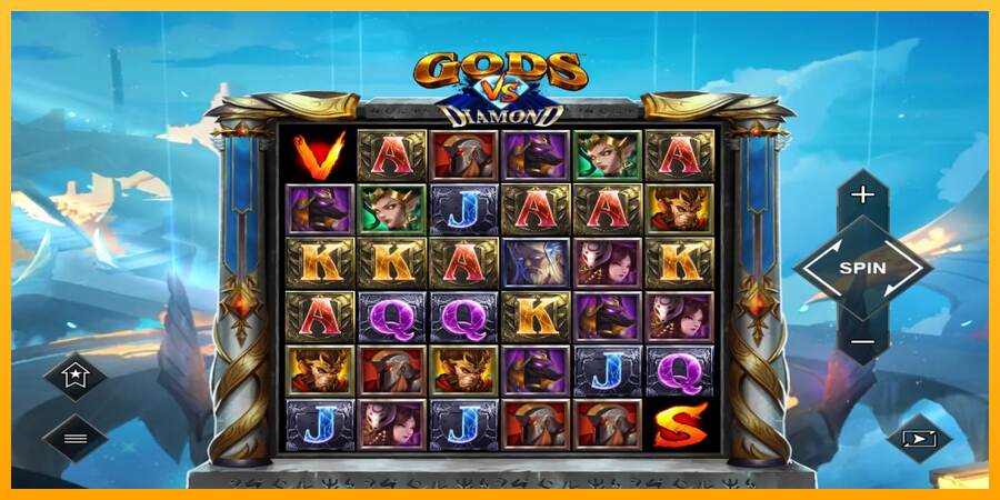 Gods VS Diamond mesin permainan untuk uang, gambar 1