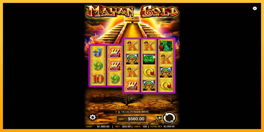 Mayan Gold mesin permainan untuk uang, gambar 3