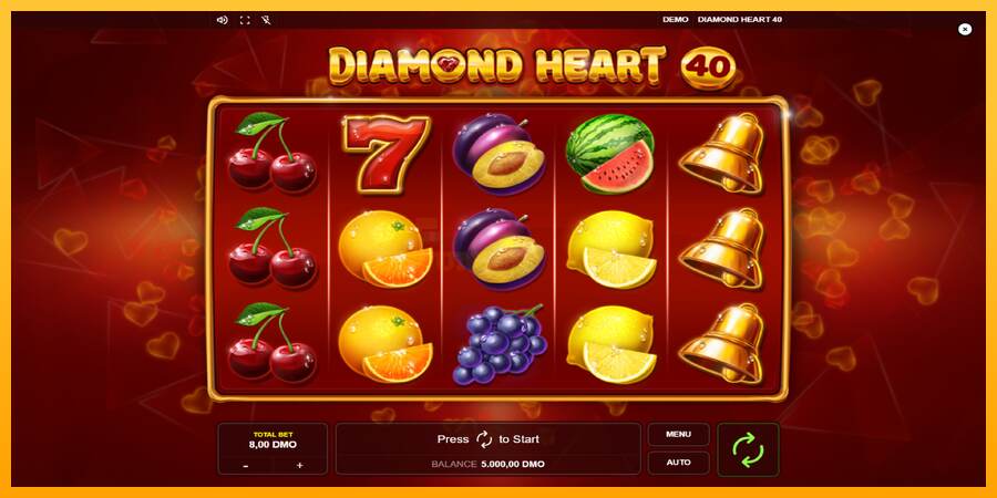 Diamond Heart 40 mesin permainan untuk uang, gambar 1