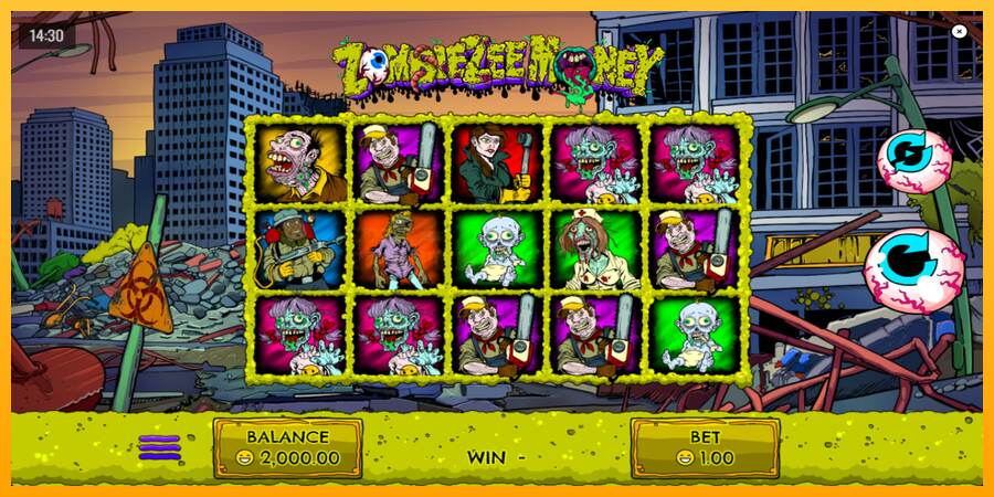 Zombiezee Money mesin permainan untuk uang, gambar 1