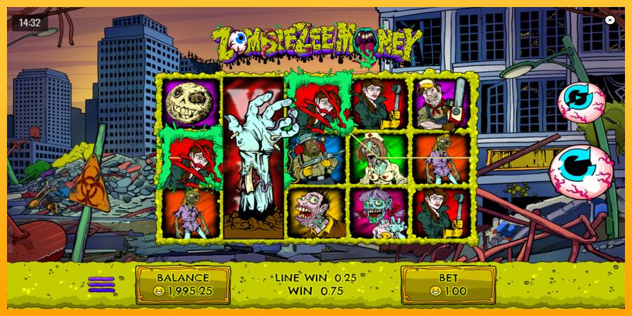 Zombiezee Money mesin permainan untuk uang, gambar 3