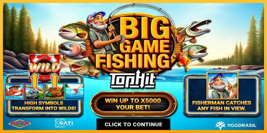 Big Game Fishing mesin permainan untuk uang, gambar 1