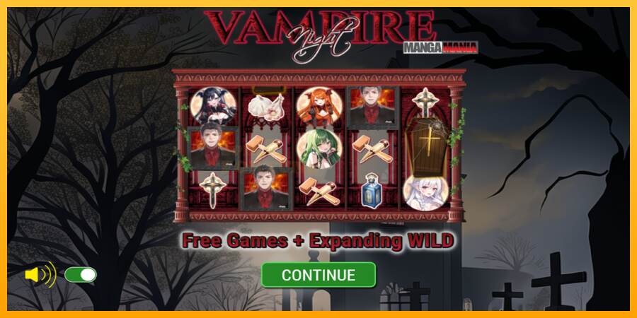 Vampire Night mesin permainan untuk uang, gambar 1