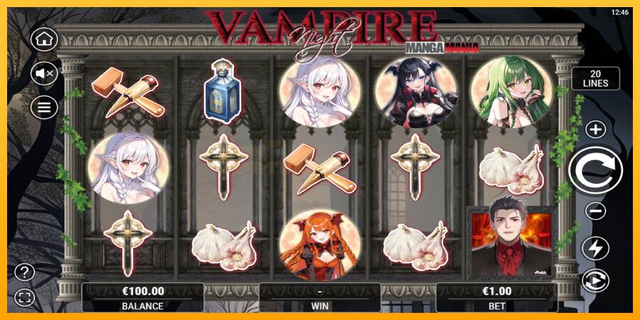 Vampire Night mesin permainan untuk uang, gambar 2