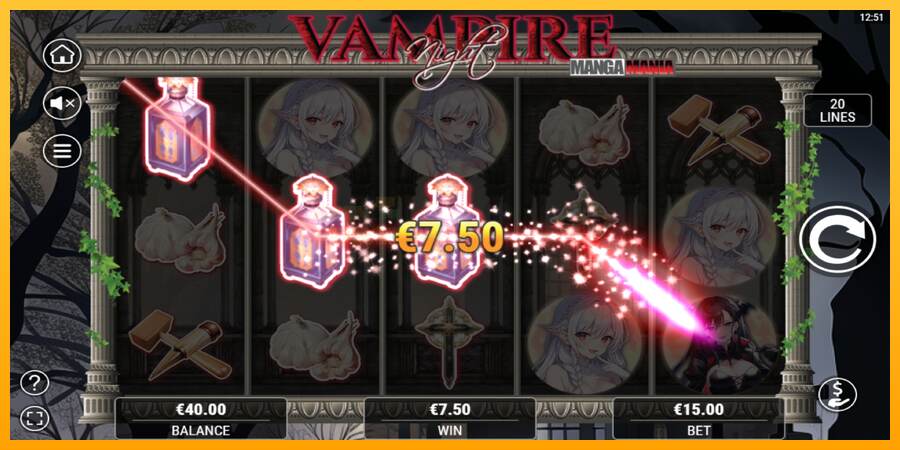 Vampire Night mesin permainan untuk uang, gambar 4