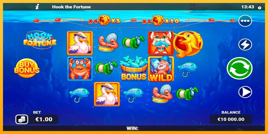 Hook the Fortune mesin permainan untuk uang, gambar 1