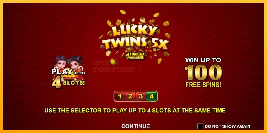 Lucky Twins 5X 4Tune Reels mesin permainan untuk uang, gambar 1