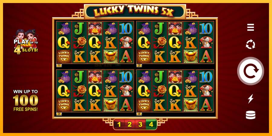 Lucky Twins 5X 4Tune Reels mesin permainan untuk uang, gambar 2