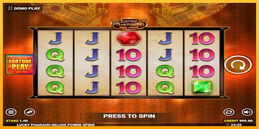 Lucky Pharaoh Deluxe Fortune Play mesin permainan untuk uang, gambar 2