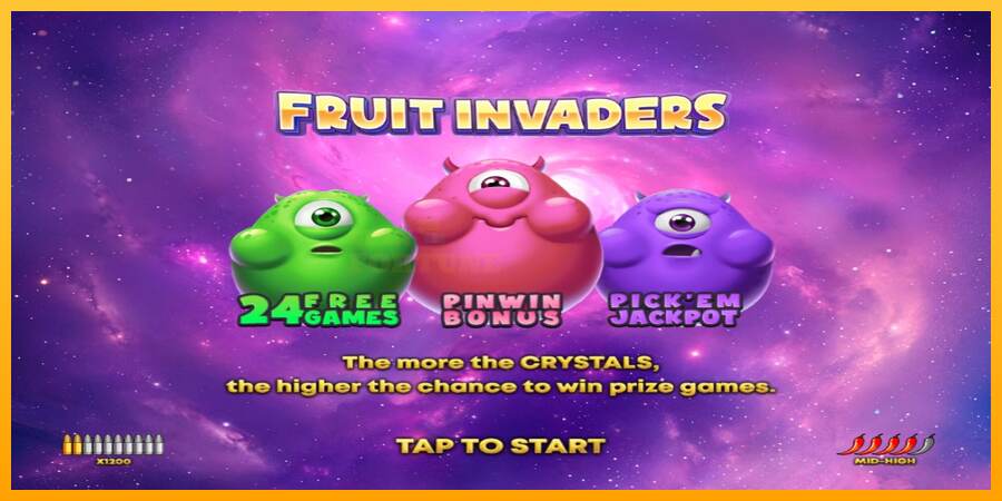 Fruit Invaders mesin permainan untuk uang, gambar 1