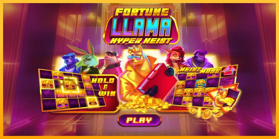 Fortune Llama Hyper Heist mesin permainan untuk uang, gambar 1