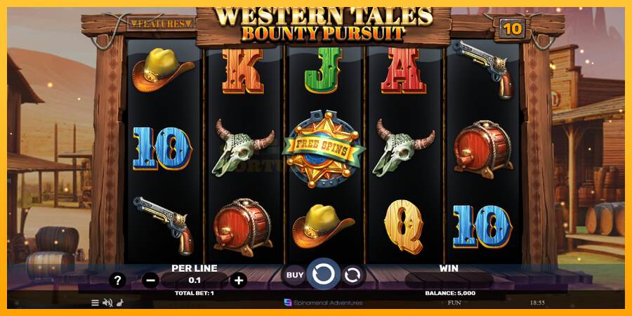 Western Tales - Bounty Pursuit mesin permainan untuk uang, gambar 2