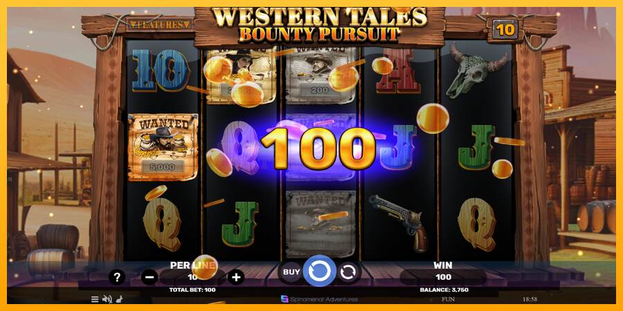 Western Tales - Bounty Pursuit mesin permainan untuk uang, gambar 4