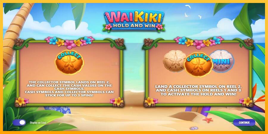 Waikiki Hold and Win mesin permainan untuk uang, gambar 1