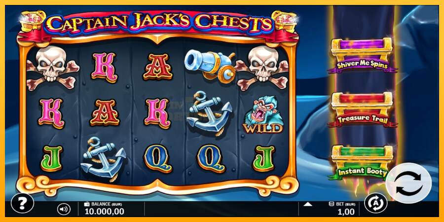 Captain Jacks Chests mesin permainan untuk uang, gambar 1