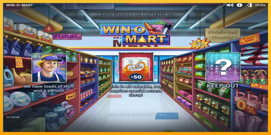 Win-O-Mart mesin permainan untuk uang, gambar 4