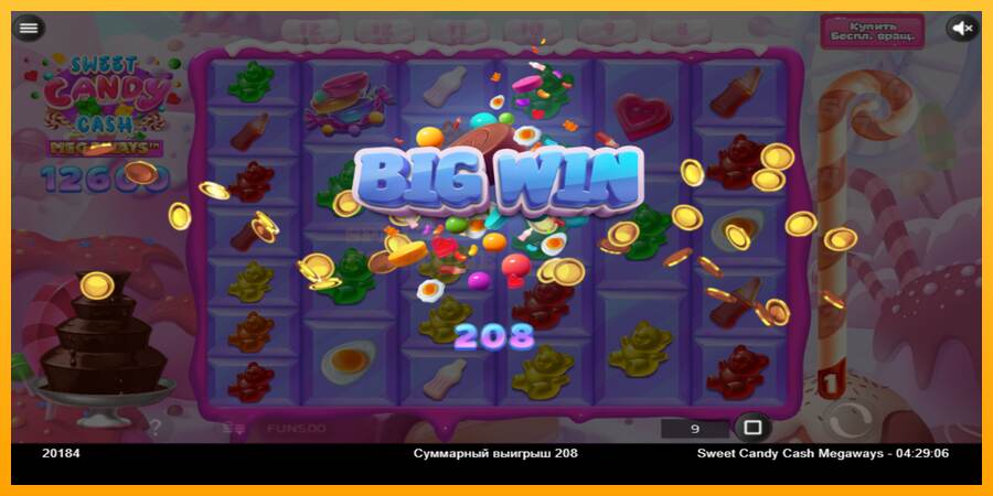 Sweet Candy Cash Megaway mesin permainan untuk uang, gambar 3