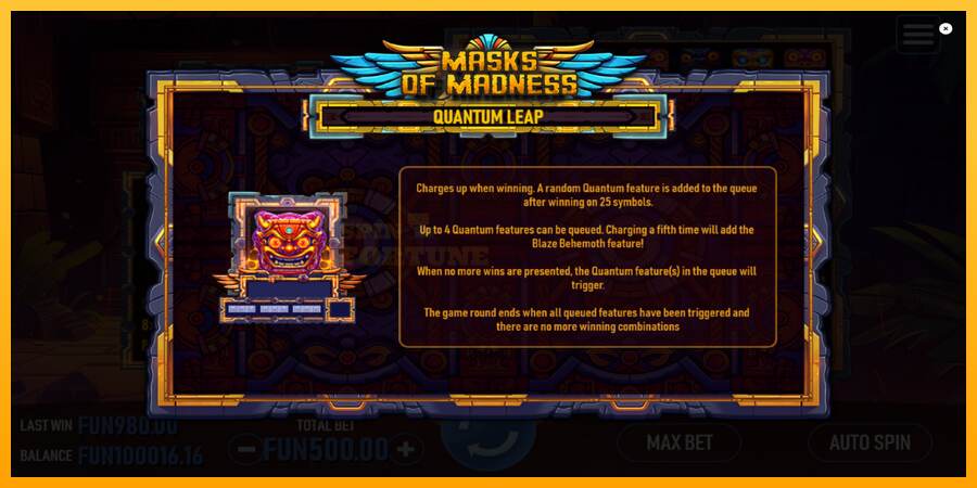 Masks of Madness mesin permainan untuk uang, gambar 7