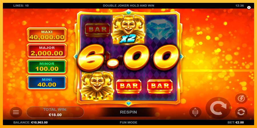 Double Joker Hold and Win mesin permainan untuk uang, gambar 5